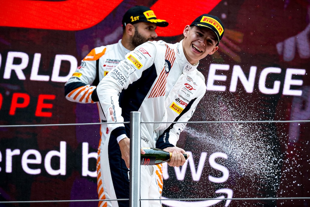 Dansk triumf i Spanien: Bastian Buus ny mester i GT World Challenge.
(Foto: Lionspeed GP)